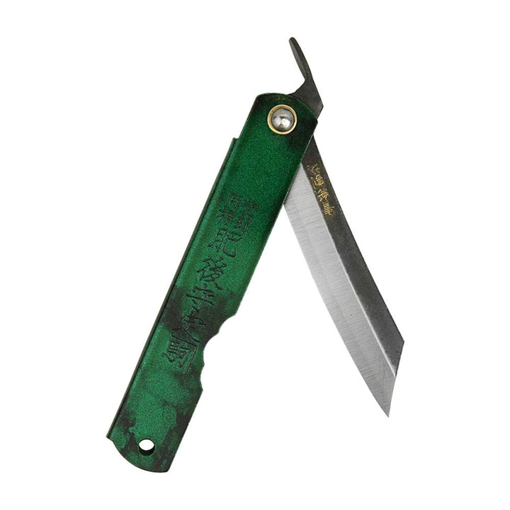 HIGONOKAMI BLUE PAPER STEEL SPECIAL BLACK BACK JADE EDITION L