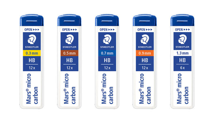 Staedtler Mars Micro Carbon Mechanical Pencil Lead Refills