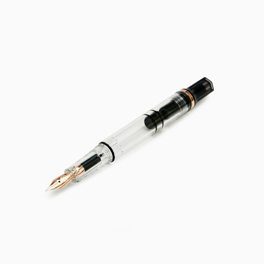 TWSBI ECO Fountain Pen – Smoke Rose Gold, showing the body