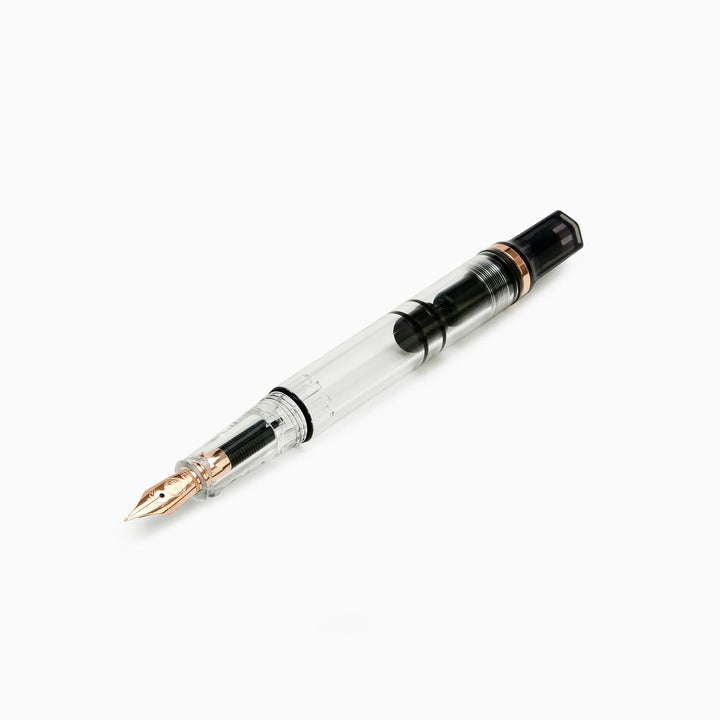 TWSBI ECO Fountain Pen – Smoke Rose Gold, showing the body