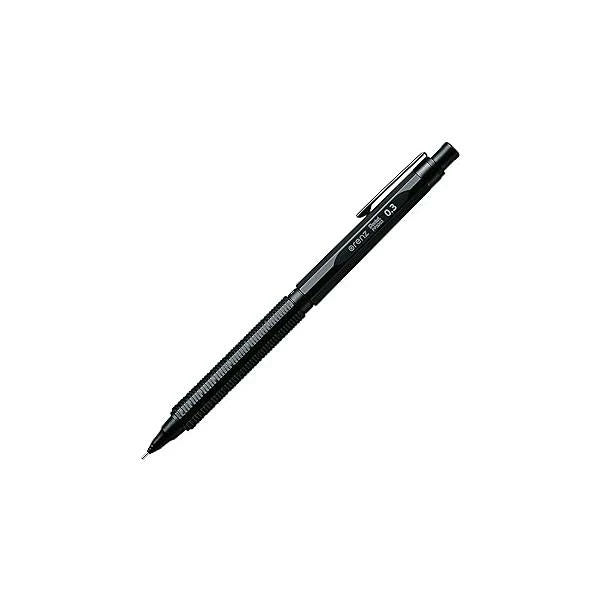 Pentel Orenz Nero Automatic Mechanical Pencil - Matte Black Iron-Nylon Composite Body - PP3000 Series