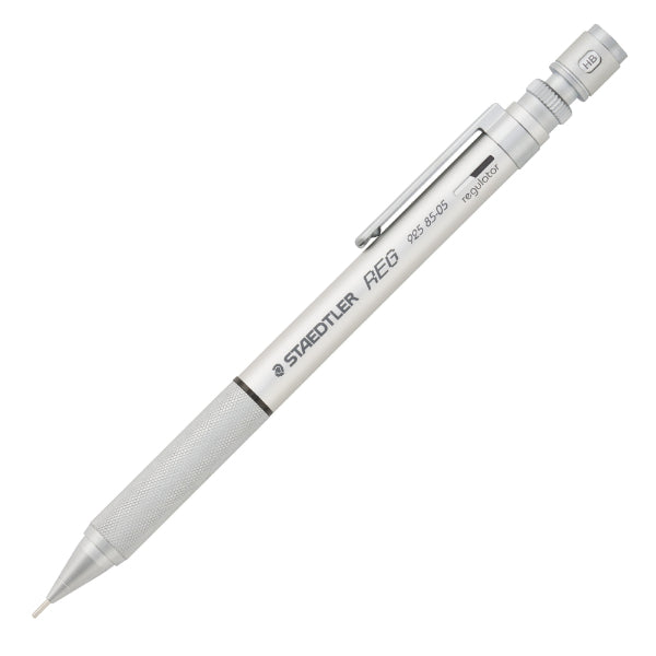 Staedtler Regulator Mechanical Pencil Aluminum Body and Clip Detail