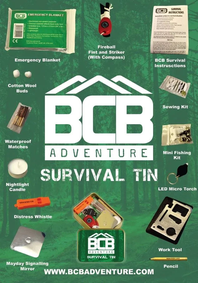 BCB ADVENTURE SURVIVAL TIN