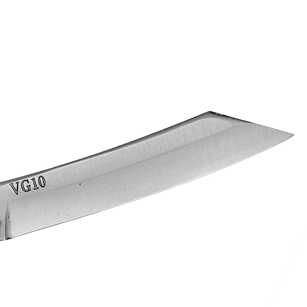 HIGONOKAMI VG10 STEEL FIRE TOUCHED EDITION TITANIUM L