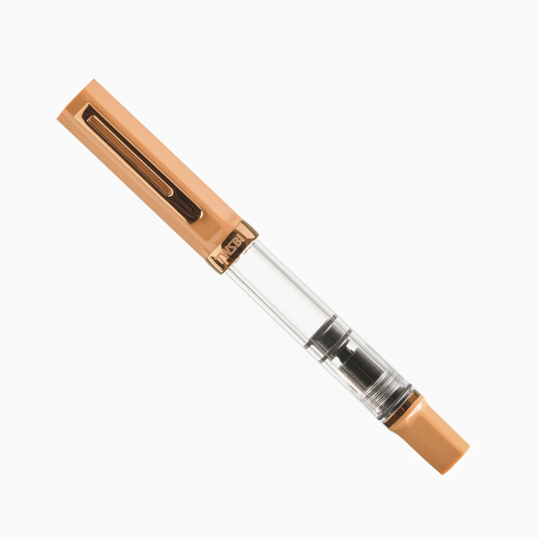 TWSBI ECO Fountain Pen – Caffe Bronze, closed, on a white background