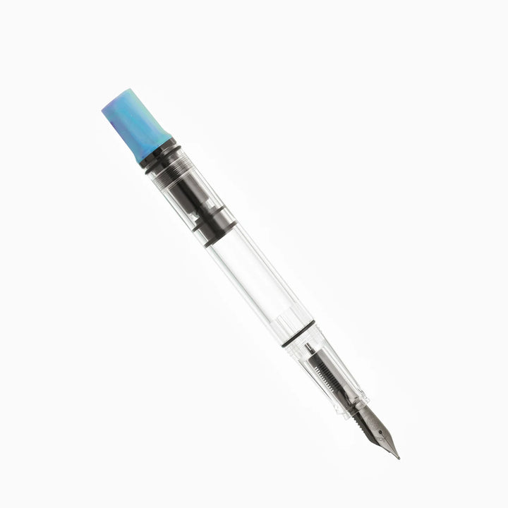 TWSBI ECO Fountain Pen – Cosmo Onyx, without cap on a white background