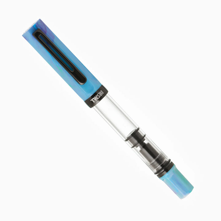 TWSBI ECO Fountain Pen – Cosmo Onyx on a white background