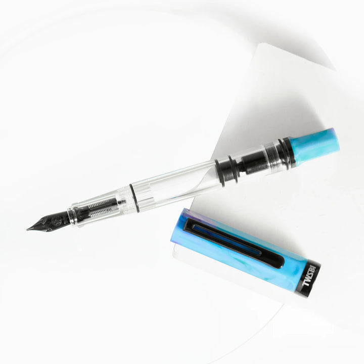 TWSBI ECO Fountain Pen – Cosmo Onyx on a white background