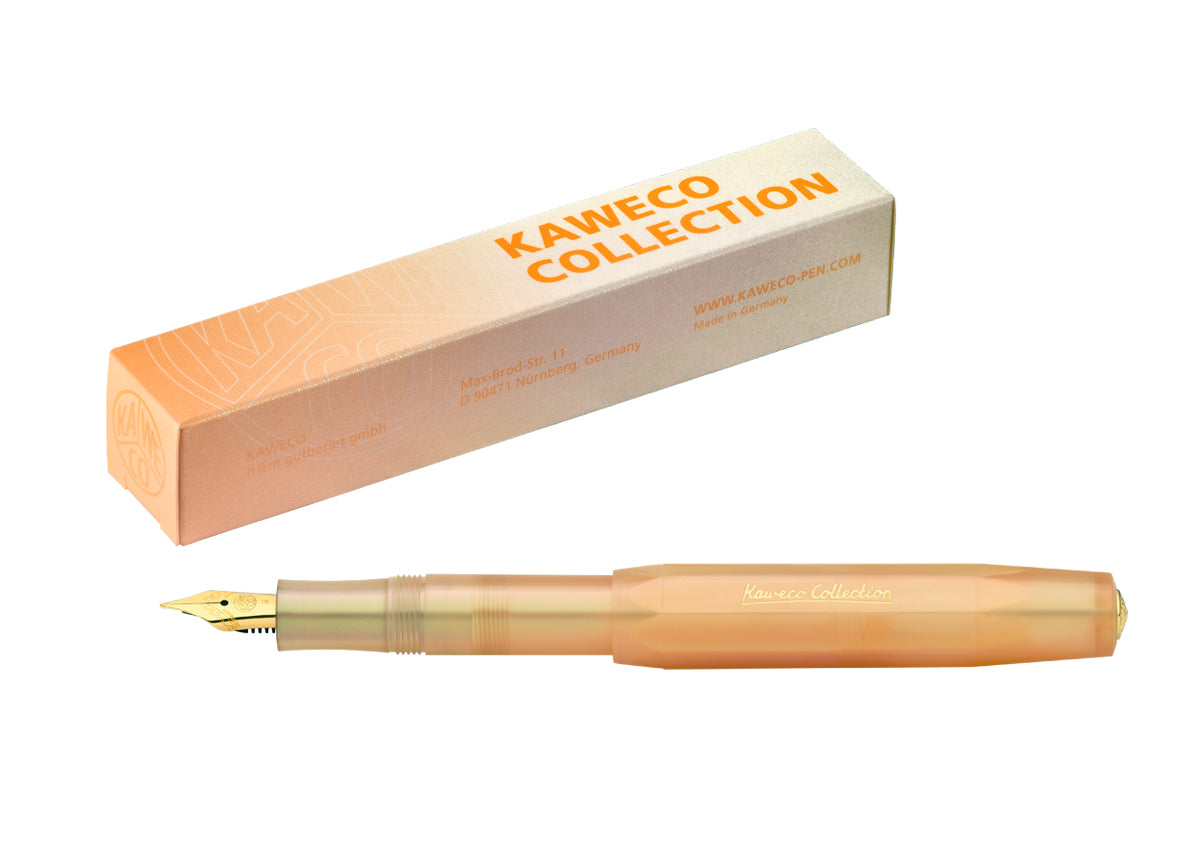 KAWECO COLLECTION FOUNTAIN PEN APRICOT PEARL – Pen & Tool