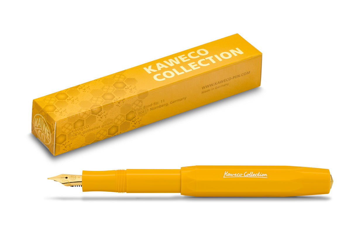 筆記具 KAWECO COLLECTION 0.7 KAWECO COLLECTION FOUNTAIN PEN HONEY – Pen & Tool