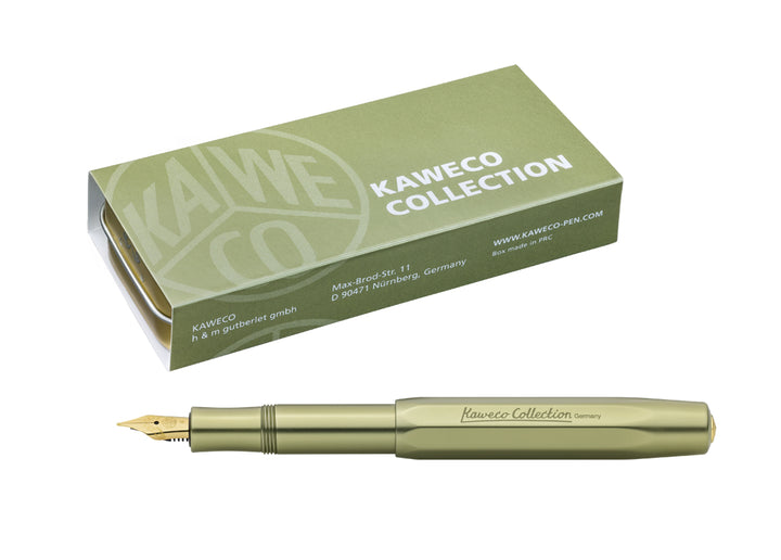 KAWECO COLLECTION FOUNTAIN PEN OLIVINE