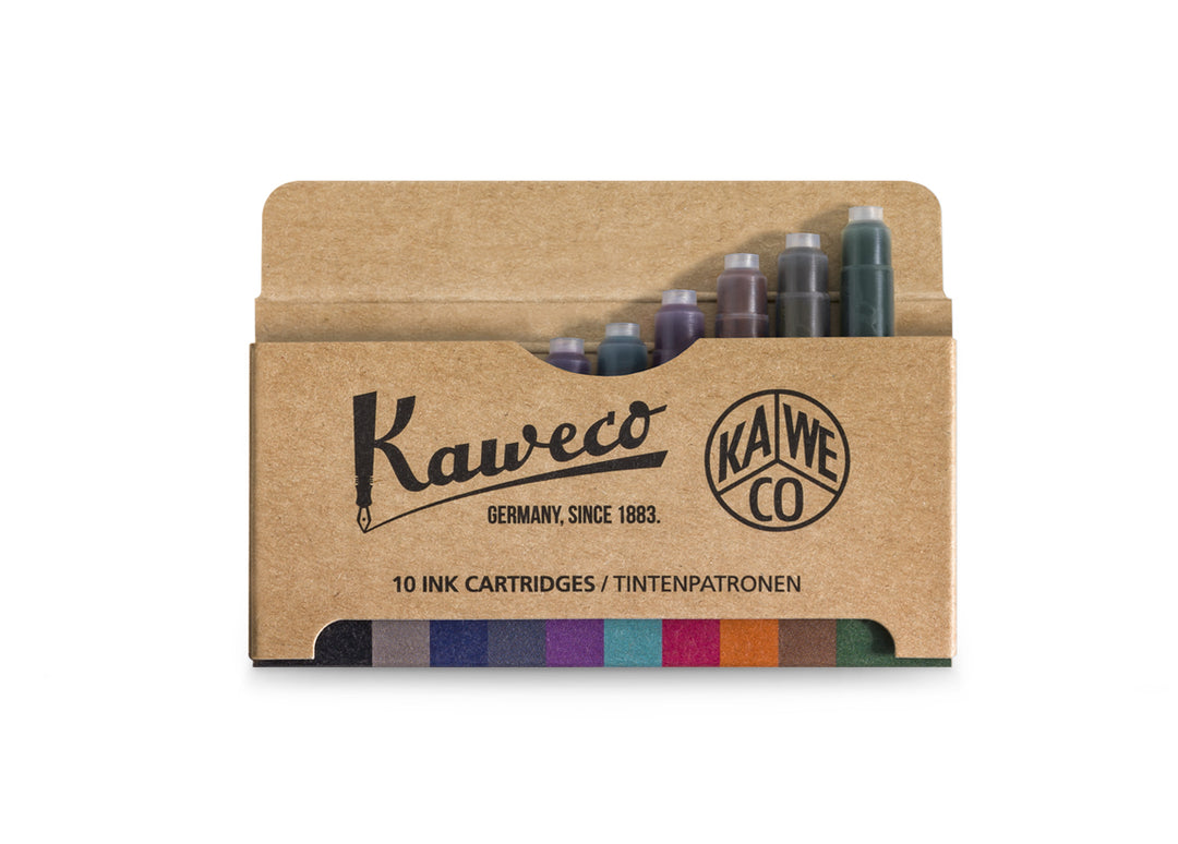KAWECO INK CARTRIDGES 10 PIECES COLOR MIX