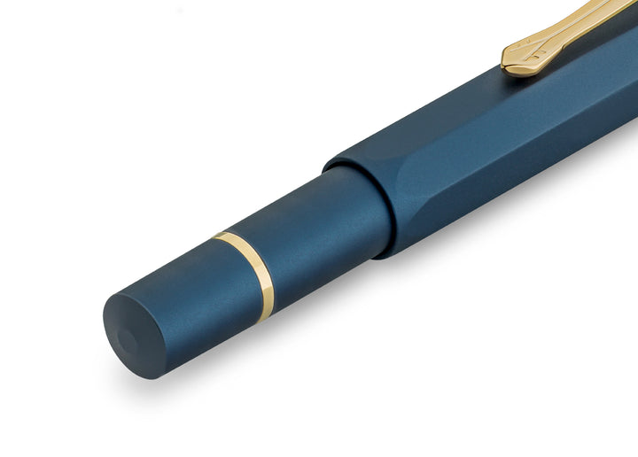KAWECO PISTON SPORT AL FOUNTAIN PEN NAVY