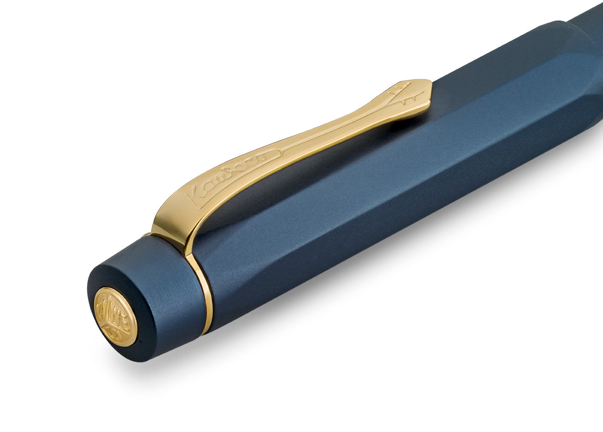KAWECO PISTON SPORT AL FOUNTAIN PEN NAVY – Pen & Tool