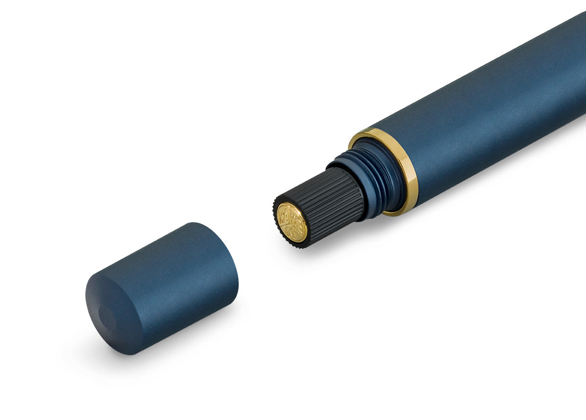 KAWECO PISTON SPORT AL FOUNTAIN PEN NAVY – Pen & Tool