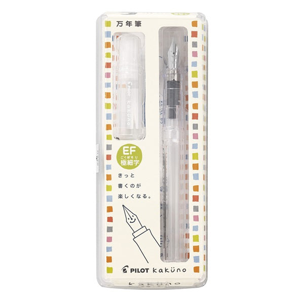 Pilot Kakuno Fountain Pen - Transparent