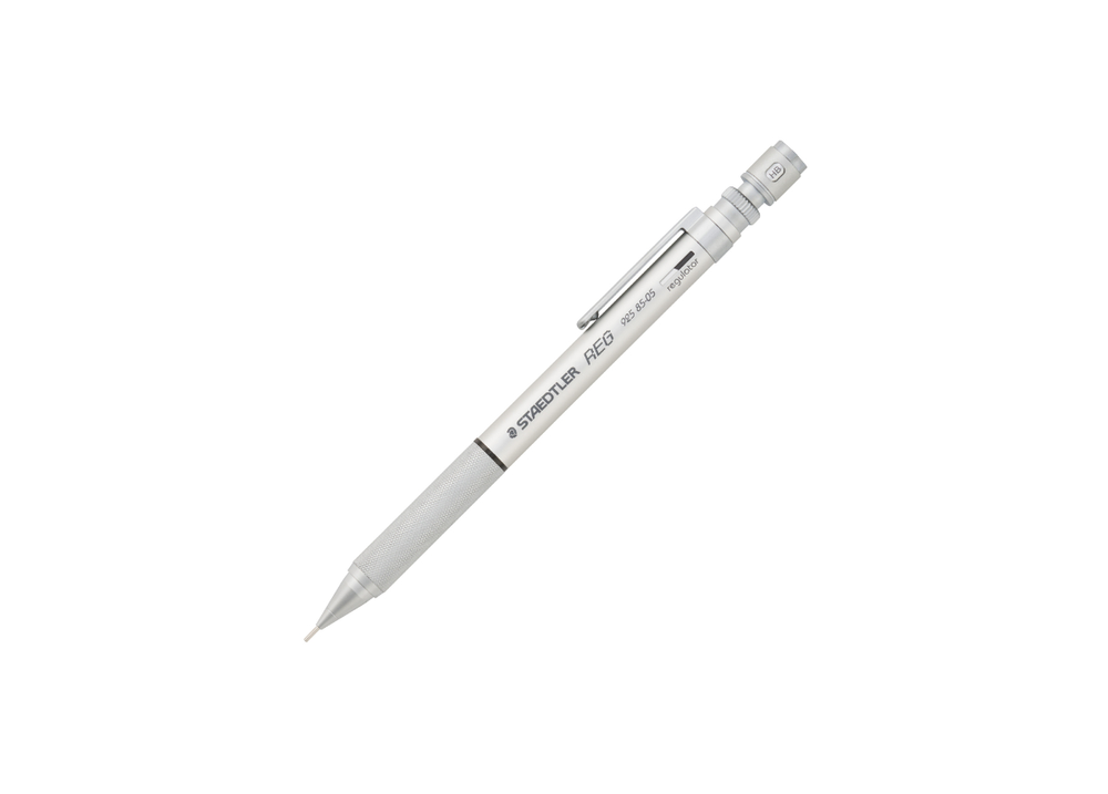Staedtler 925 85 REG Mechanical Pencil Silver Reissue Full Body
