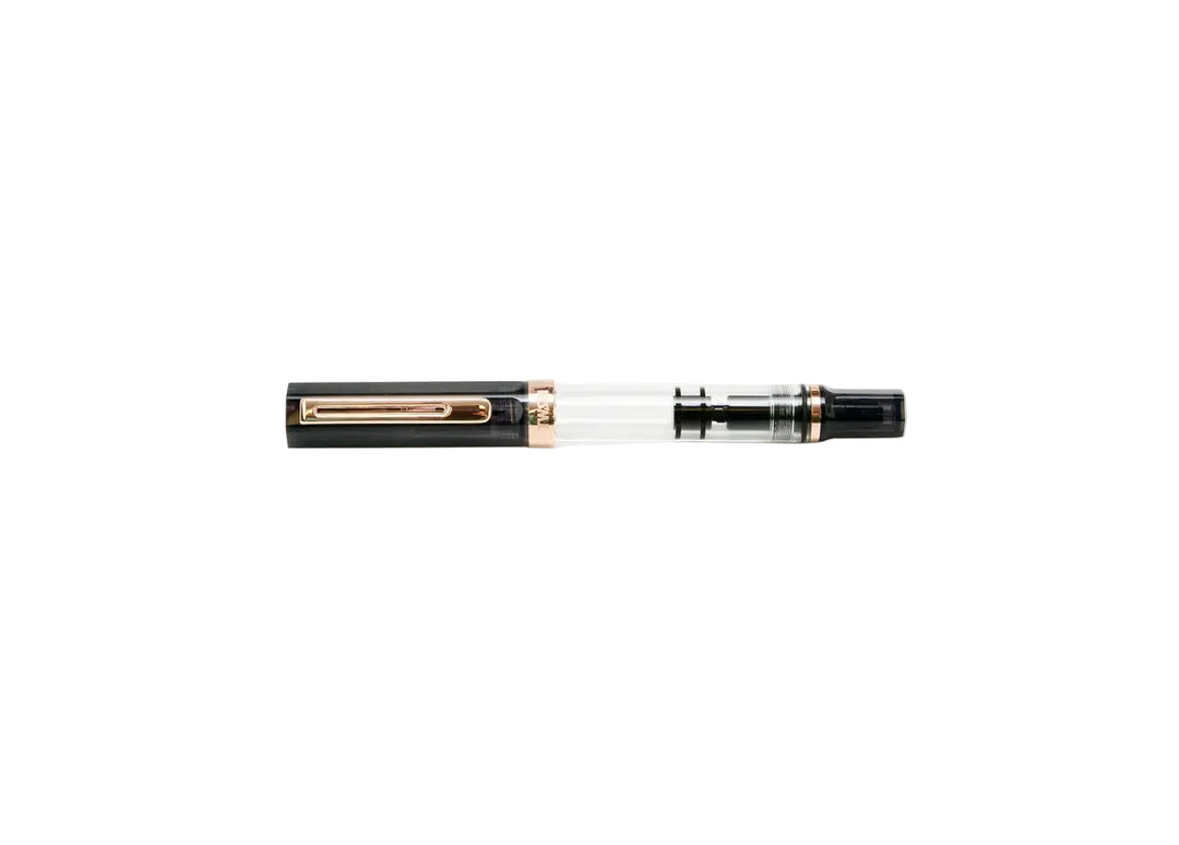 TWSBI ECO Fountain Pen – Smoke Rose Gold on a white background