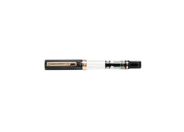 TWSBI ECO Fountain Pen – Smoke Rose Gold on a white background