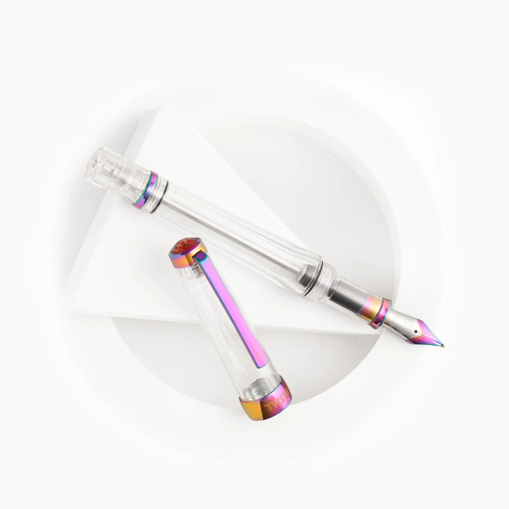 TWSBI VAC700R Fountain Pen – Iris, showing the cap and body on a white background