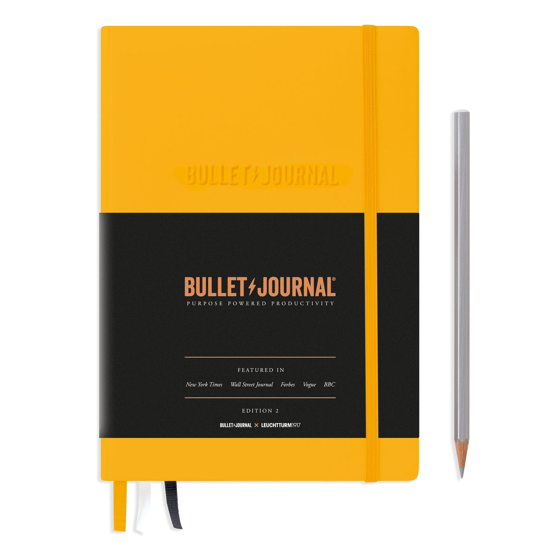 Leuchtturm1917 Bullet Journal Edition 2 A5 Dotted Yellow24 – Front Cover