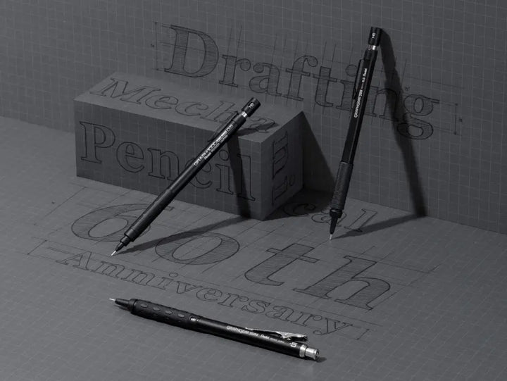 Pentel 60th Anniversary "All Black" Concept Art – Stealth Edition Key Visual