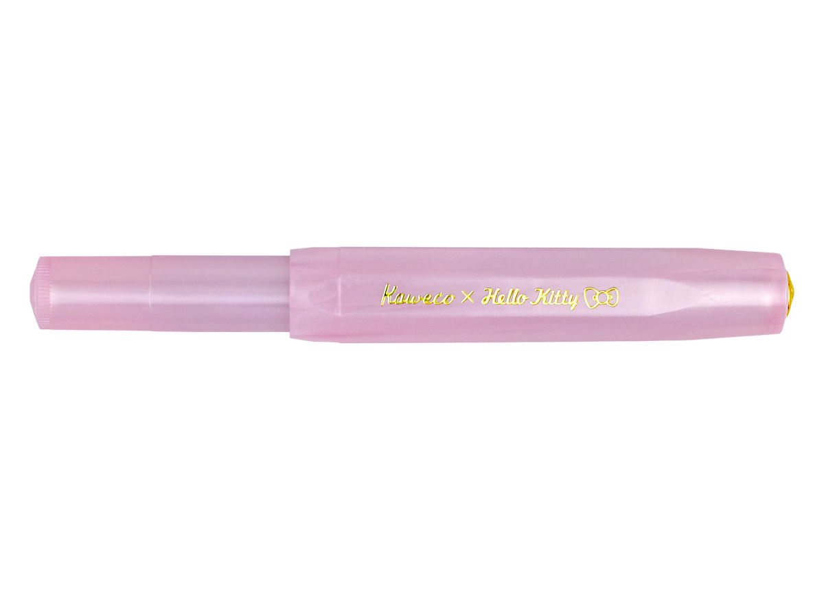 Kaweco X Hello Kitty AL Sport Fountain Pen/50th Anniversary Limited Pink Gold Tip F Eslite I.308085880