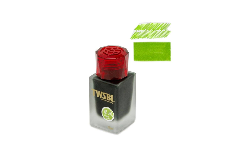 TWSBI 1791 PRAIRIE GREEN INK 18ML on a white background