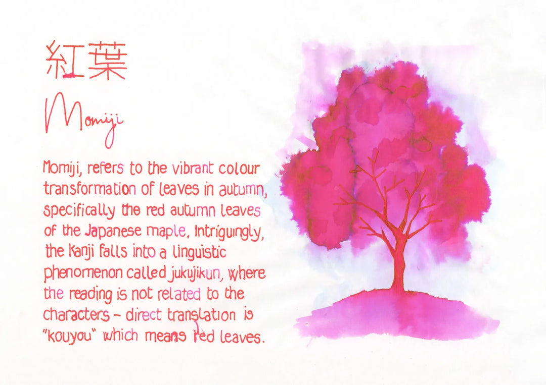 Pilot Iroshizuku Ink Bottle — Momiji (Autumn Leaves)