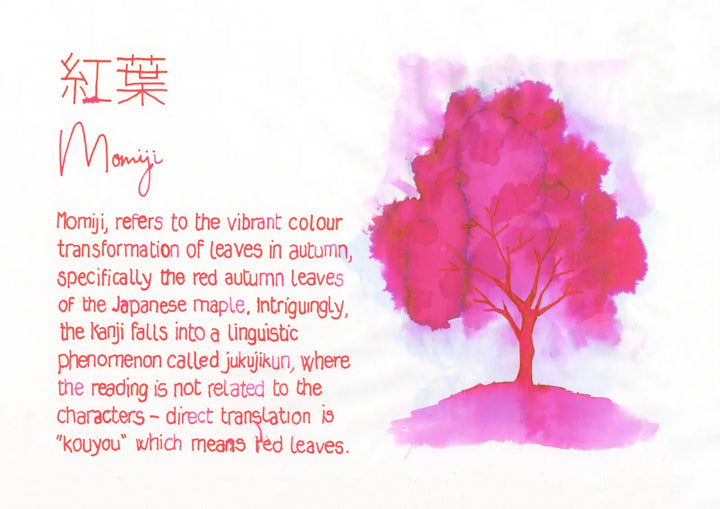 Pilot Iroshizuku Ink Bottle — Momiji (Autumn Leaves)