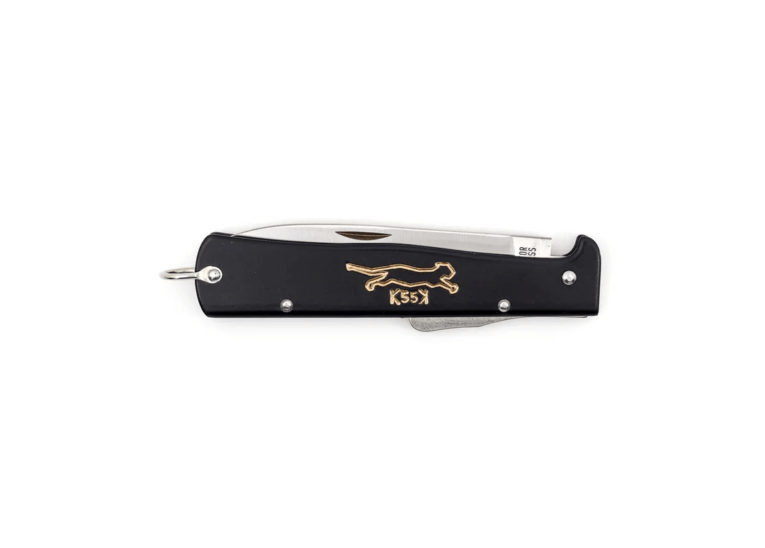 Otter Mercator K55K Black Cat Pocket Knife - Pen & Tool