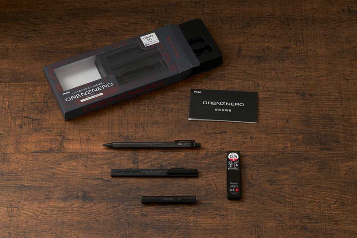 Pentel Orenz Nero Automatic Mechanical Pencil Limited Edition Set – Green Black - Pen & Tool