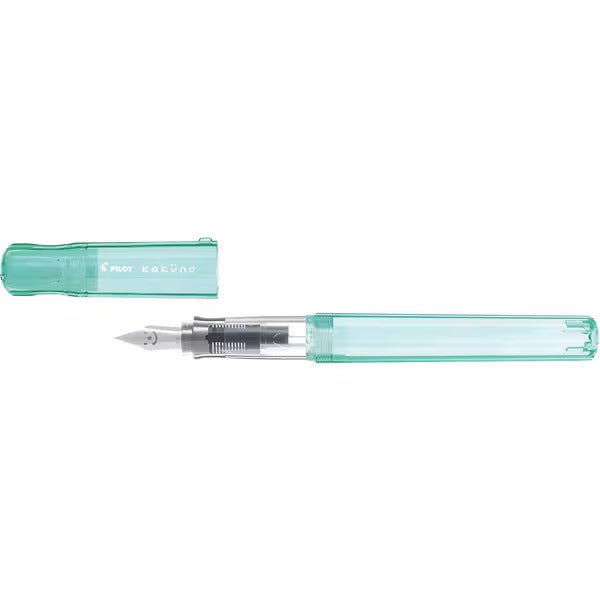 Pilot Kakuno Fountain Pen - Transparent Green - Pen & Tool