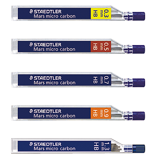 Staedtler Mars Micro Carbon Mechanical Pencil Lead Refills