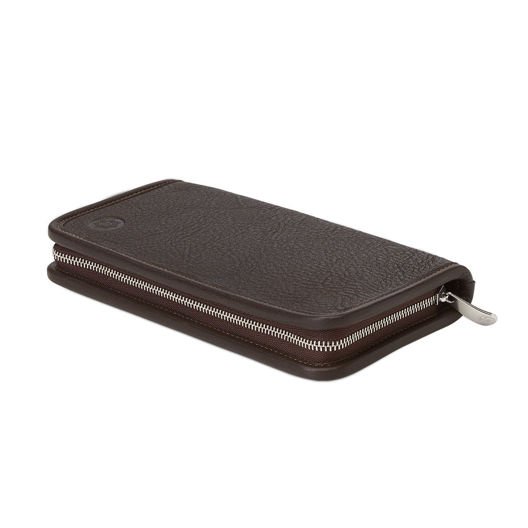 Sonnenleder Novalis Leather Pencil Case - Mocha Brown - Pen & Tool