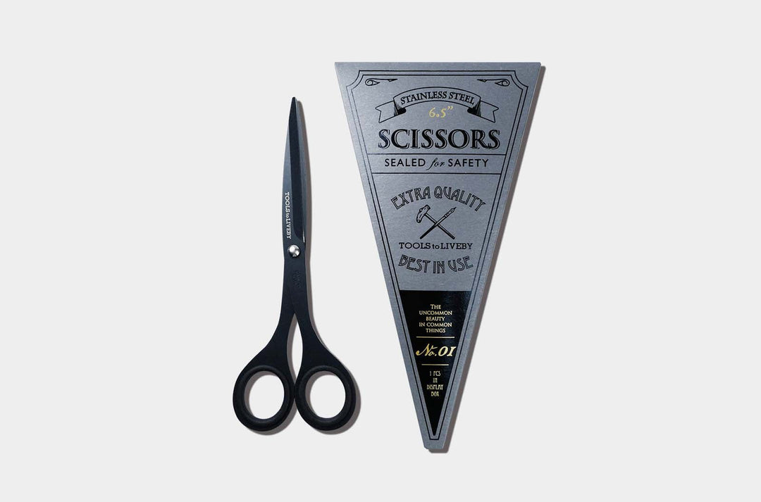 TOOLS to LIVEBY 6.5" Scissors - Matte Black - Pen & Tool