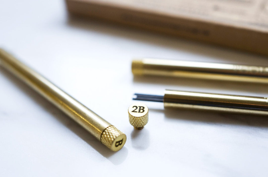 TOOLS to LIVEBY Brass Lead Holder - Pen & Tool