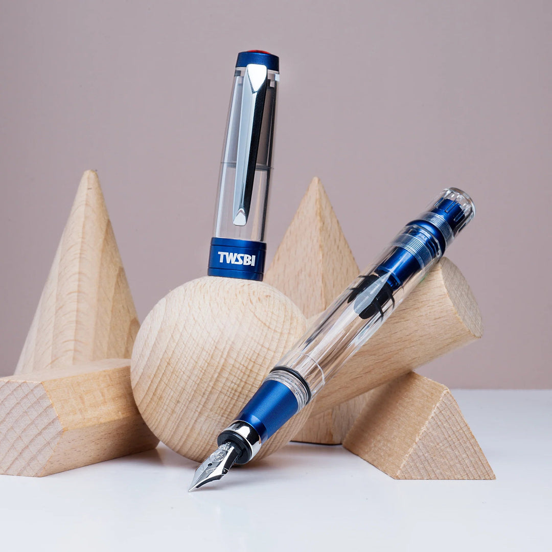 TWSBI Diamond 580ALR Piston Filler Fountain Pen - Navy Blue - Pen & Tool