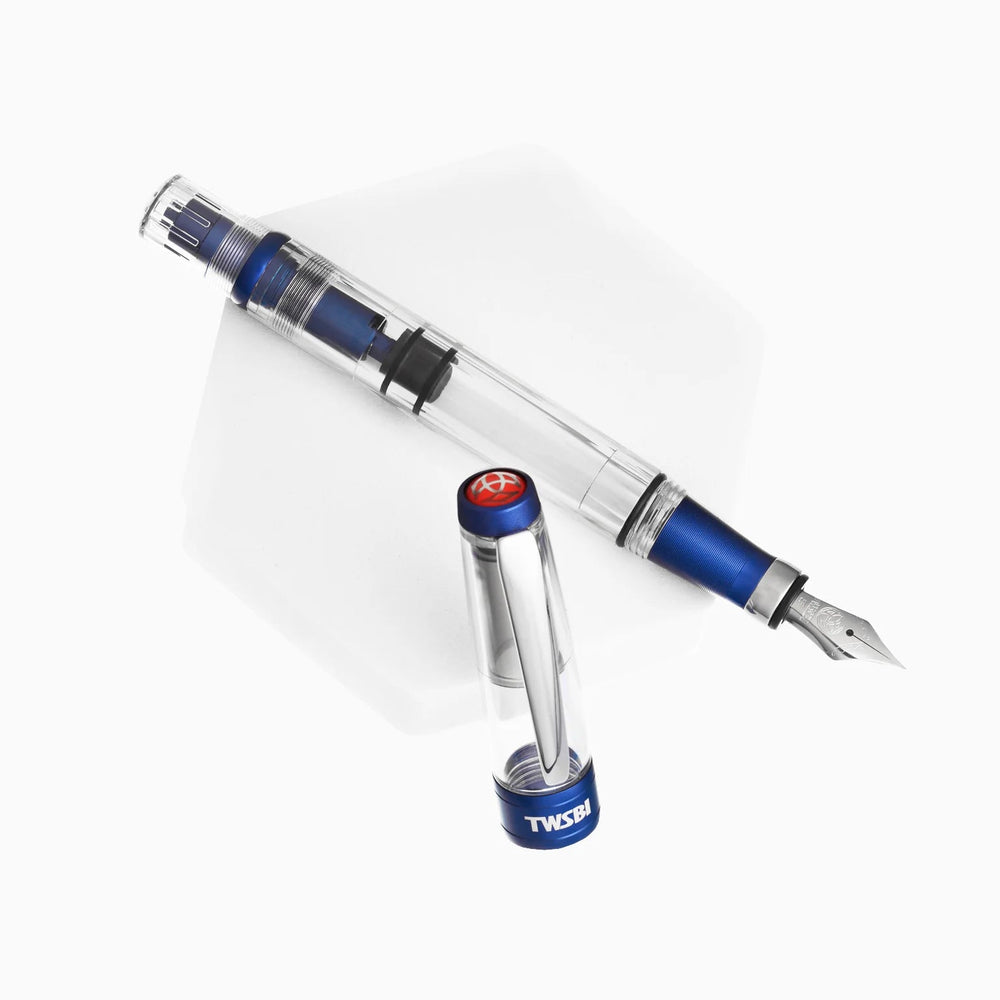 TWSBI Diamond 580ALR Piston Filler Fountain Pen - Navy Blue - Pen & Tool