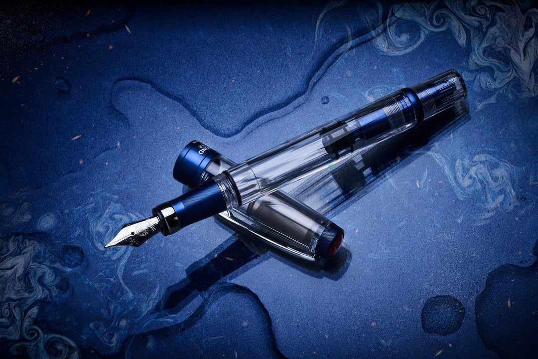 TWSBI Diamond 580ALR Piston Filler Fountain Pen - Navy Blue - Pen & Tool