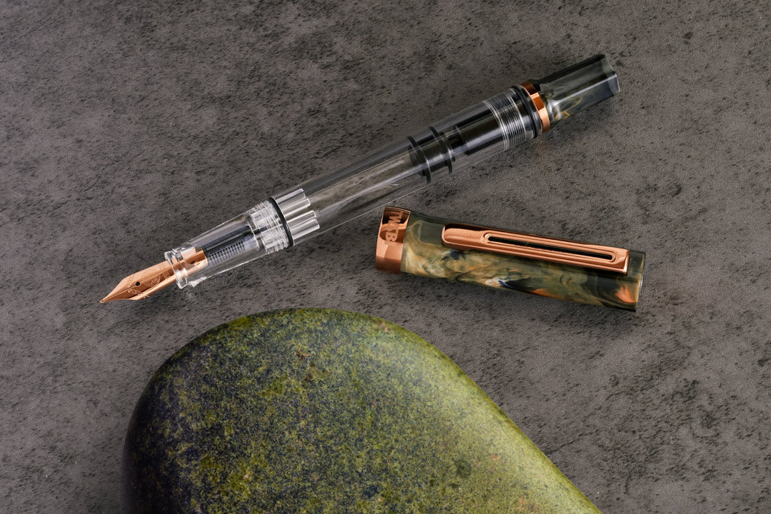 TWSBI ECO Piston Filler Fountain Pen - Serpentine Bronze - Pen & Tool