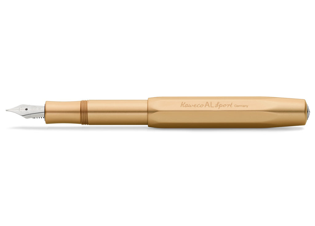 KAWECO AL SPORT FOUNTAIN PEN GOLD LIMITED EDITION – Pen & Tool