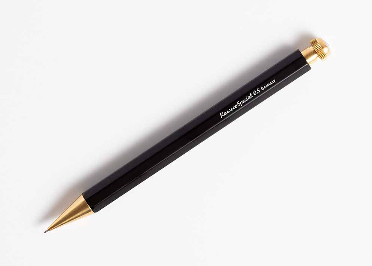 KAWECO SPECIAL MECHANICAL PENCIL BLACK GOLD EDITION – Pen & Tool