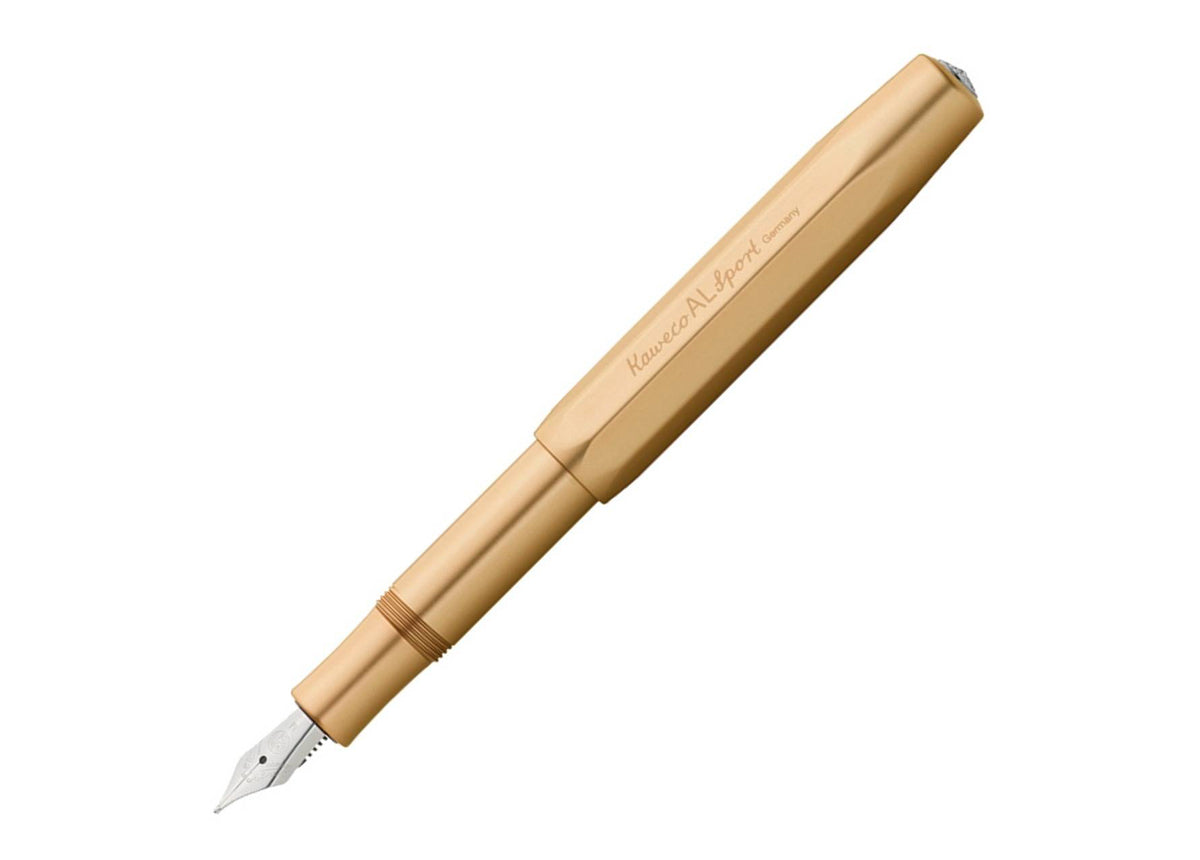 KAWECO AL SPORT FOUNTAIN PEN GOLD LIMITED EDITION – Pen & Tool