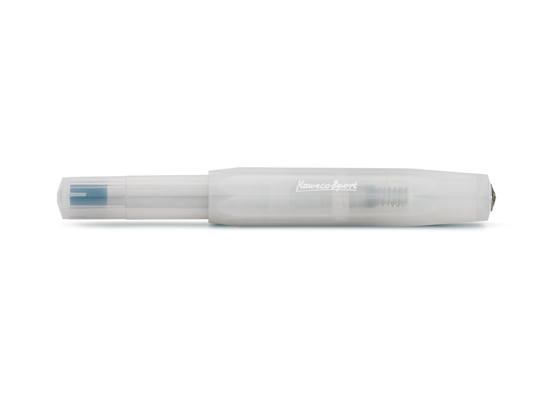 KAWECO FROSTED SPORT ROLLERBALL PEN NATURAL COCONUT