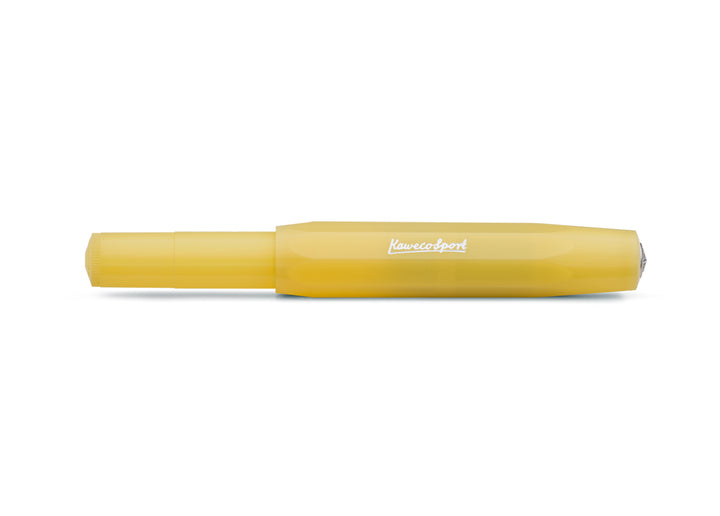 KAWECO FROSTED SPORT ROLLERBALL PEN SWEET BANANA