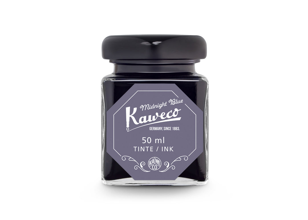 KAWECO INK BOTTLE MIDNIGHT BLUE 50 ML – Pen Tool - Main Image