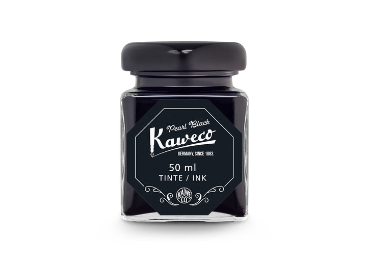KAWECO INK BOTTLE PEARL BLACK 50 ML