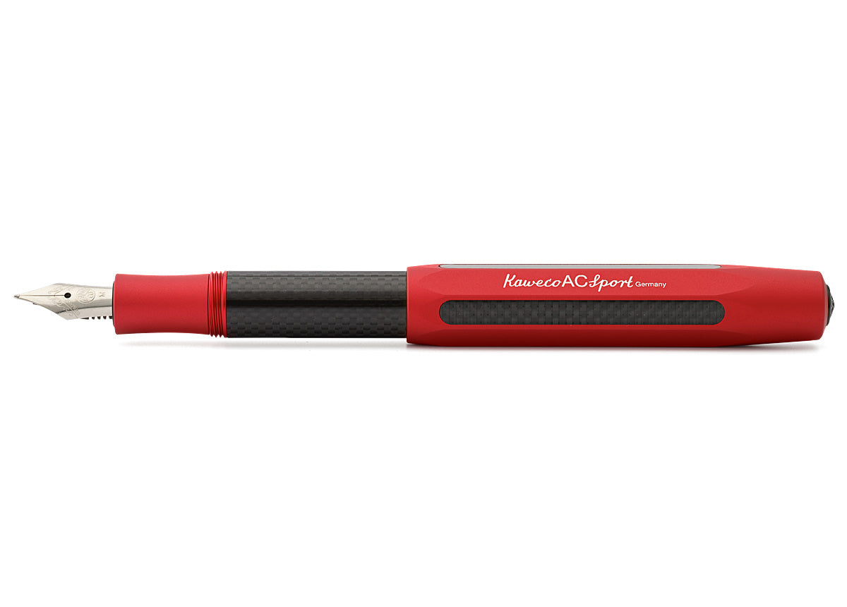 Kaweco AC Sport Fountain Pen Red Medium Nib 10000358 - Image 5
