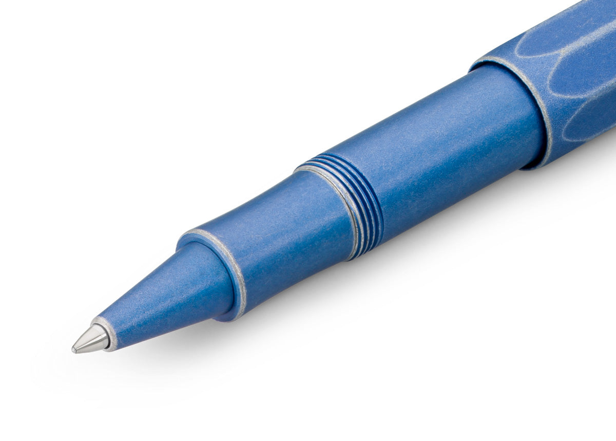 KAWECO AL SPORT STONEWASHED ROLLERBALL PEN BLUE – Pen & Tool